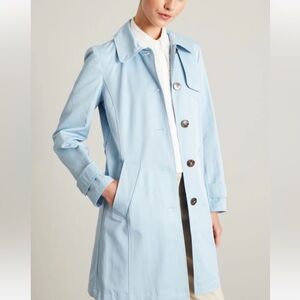 Marella by Max Mara Label-cut Water Repellent Trench Coat Sz:US4/6